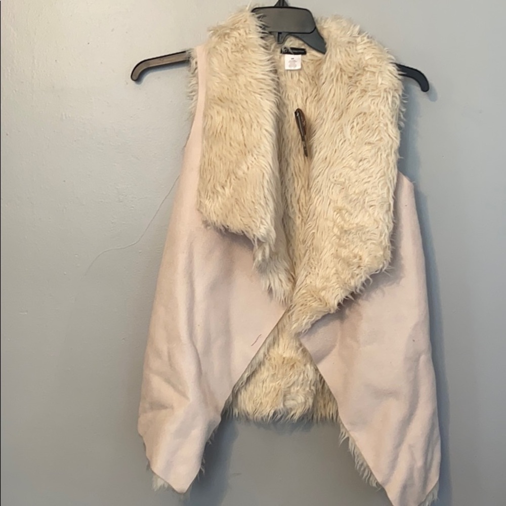 Fuzzy vest